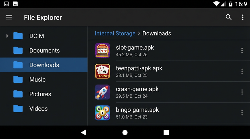 Main screen of 345e gameapk page for PK players